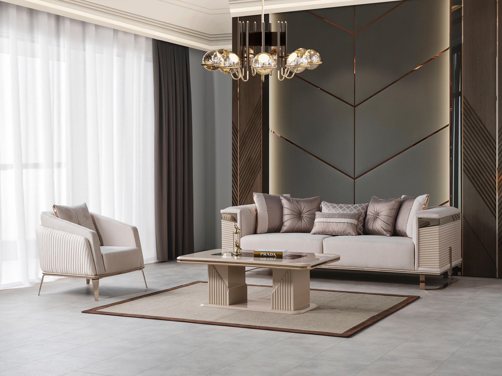 Delux Showroom Sandalye
